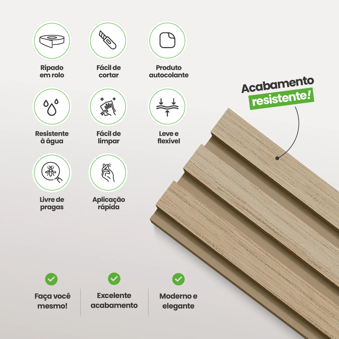 Placa aplicada em ambiente