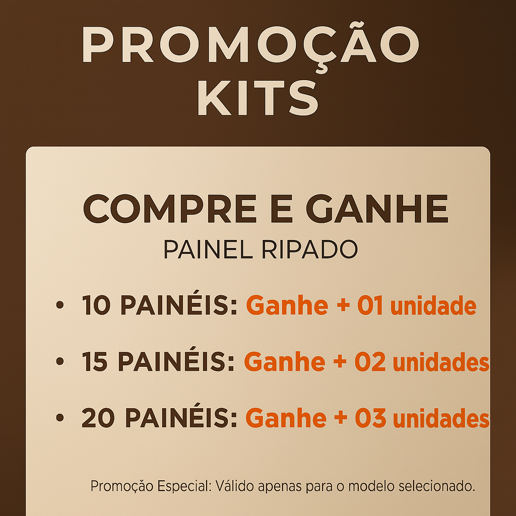 Placa aplicada em ambiente